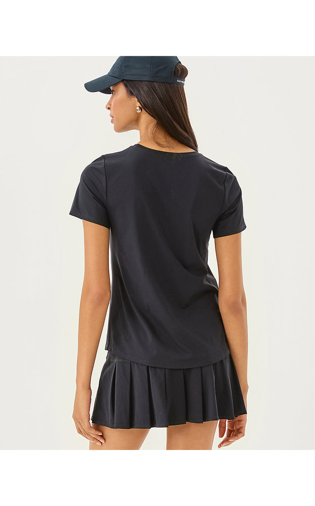 UPF 50+ Luxletic Westley Active Tee - Noir