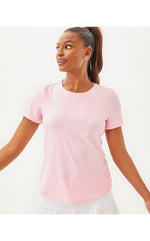 UPF 50+ Luxletic Westley Active Tee - Pink Muse