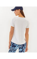 UPF 50+ Luxletic Westley Active Tee - Resort White