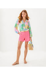 5" Gretchen High Rise Short - Rousseau Pink