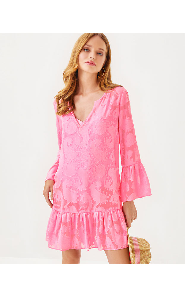 Shenzi Cover-Up - Rousseau Pink - Tangerine Dream Poly Clip