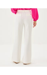 32" Celesta High Rise Palazzo Pant - Coconut