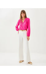 32" Celesta High Rise Palazzo Pant - Coconut