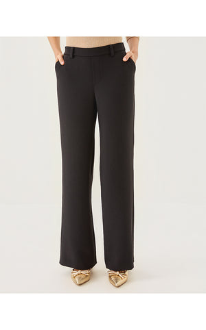 32" Celesta High Rise Palazzo Pant - Noir