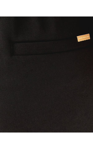 32" Celesta High Rise Palazzo Pant - Noir