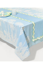 Engineered Tablecloth - Bluette - Palms Way Engineered Tablecloth