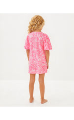 Girls Mini Mercer Dress - Rousseau Pink - Tulip To Tango