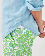 Men’s Stuff Addison Shirt - Blue Peri X Resort White