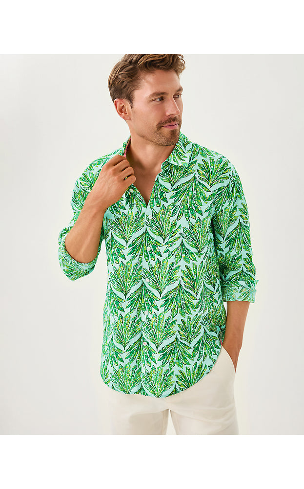 Men's Stuff Addison Shirt - Kitts Green Shady Babe