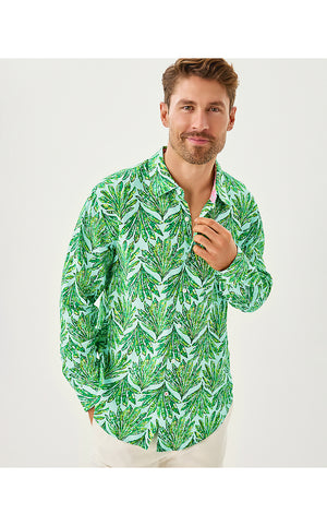 Men's Stuff Addison Shirt - Kitts Green Shady Babe