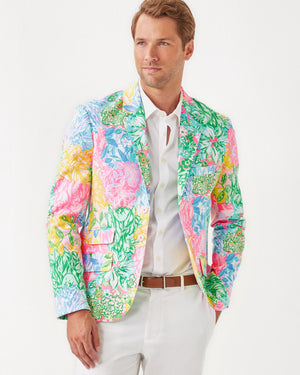 Mens Stuff Flagler Blazer - Multi - Bright Delight Patch
