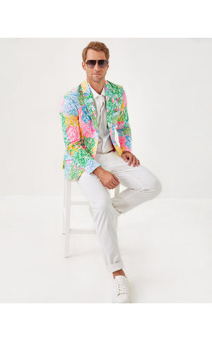 Mens Stuff Flagler Blazer - Multi - Bright Delight Patch