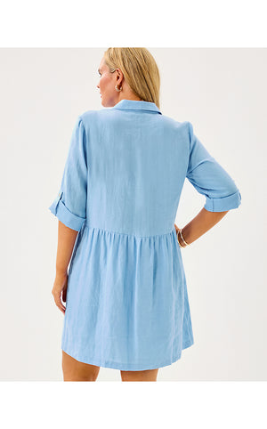 Shaela Dress - Jacaranda Blue