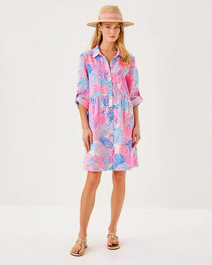 Shaela Dress - Multi Roar of The Seas