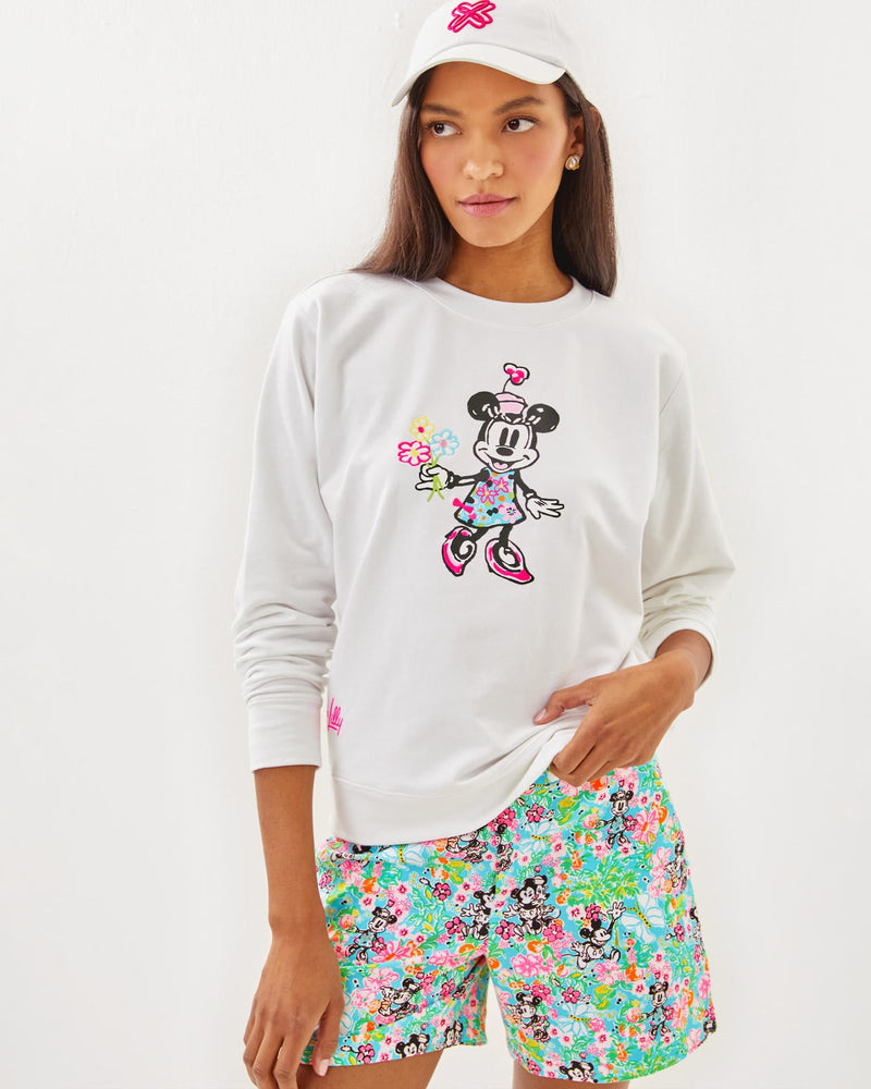 Lilly Hearts Disney 5" Callahan Mid Rise Short - Multi - Lilly Hearts Disney