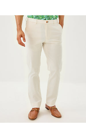 Men's Stuff 34" Mizner Stretch Pant - Coconut