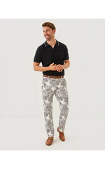 Men's Stuff 34" Mizner Stretch Pant - Coconut PB Anniversary Toile