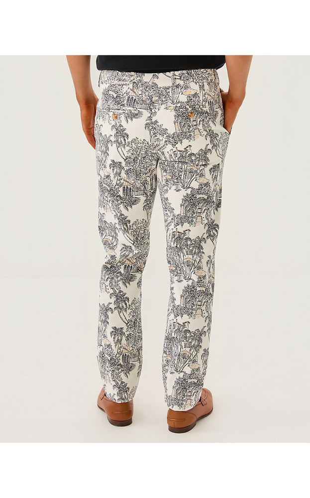 Men's Stuff 34" Mizner Stretch Pant - Coconut PB Anniversary Toile