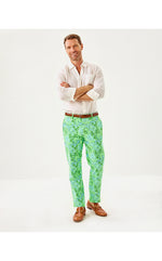 34" Men's Stuff Mizner Pant - Cool Mint Catchin Rays