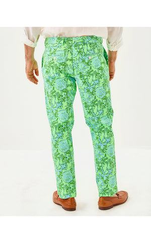 34" Men's Stuff Mizner Pant - Cool Mint Catchin Rays