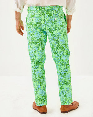 Men's Stuff 34" Mizner Stretch Pant - Cool Mint Catchin Rays
