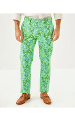 34" Men's Stuff Mizner Pant - Cool Mint Catchin Rays