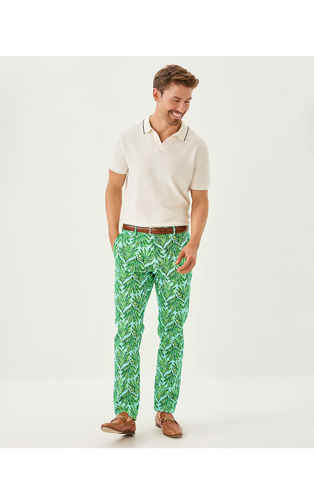 Mens Stuff 34" Mizner Stretch Pant - Kitts Green Shady Babe