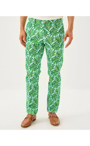 Mens Stuff 34" Mizner Stretch Pant - Kitts Green Shady Babe