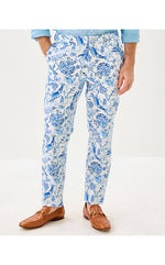 34" Men's Stuff Mizner Pant - Resort White Barefoot Beachcombers