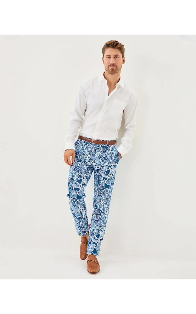 Mens Stuff 34" Mizner Stretch Pant - Starlight Navy Unforgettable