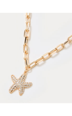Sandsational Necklace - Gold Metallic