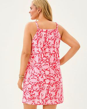 Kyleigh Dress - Cane Coral Crab Collab