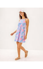 Kyleigh Dress - Multi Elephant Splash