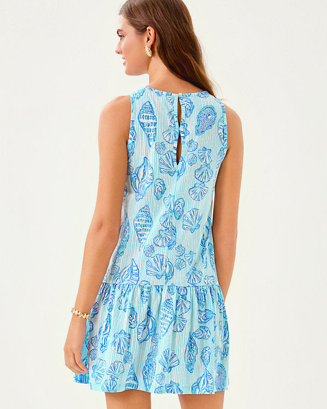 Dixi Dress - Fresh Water Blue Cool As Shell