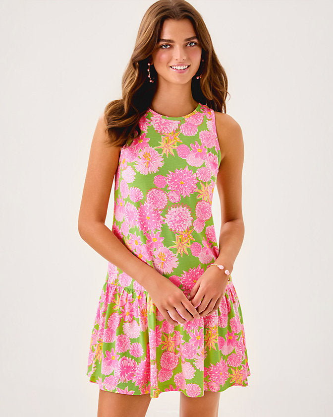 Dixi Dress - Multi Seaside Garden