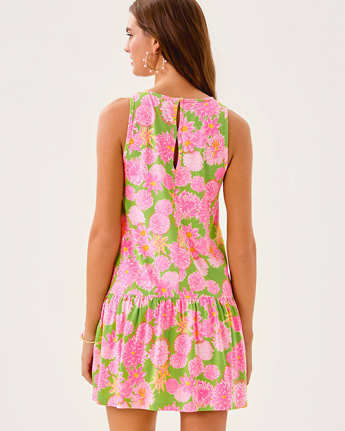 Dixi Dress - Multi Seaside Garden