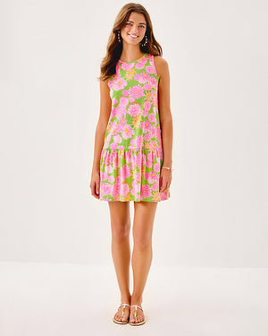 Dixi Dress - Multi Seaside Garden