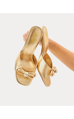 Jessy Sandal - Gold Metallic