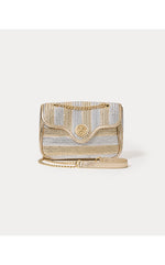 Cora Crossbody Bag - Gold Metallic X Silver Metallic