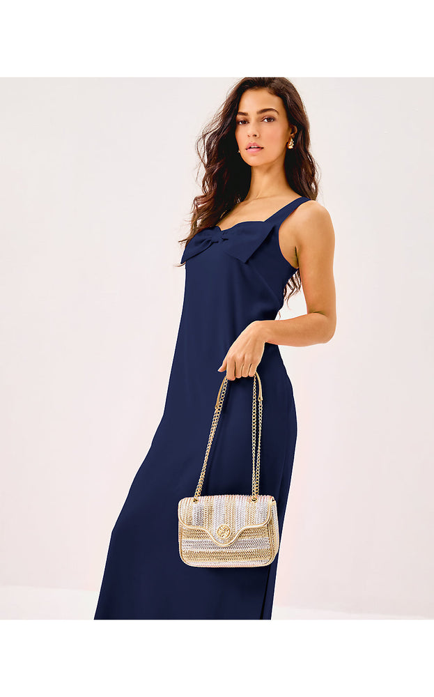 Cora Crossbody Bag - Gold Metallic X Silver Metallic