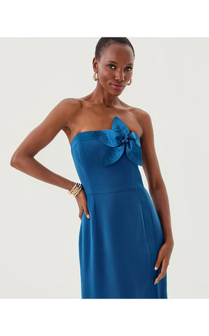 Anasophia Maxi Dress - Starlight Navy