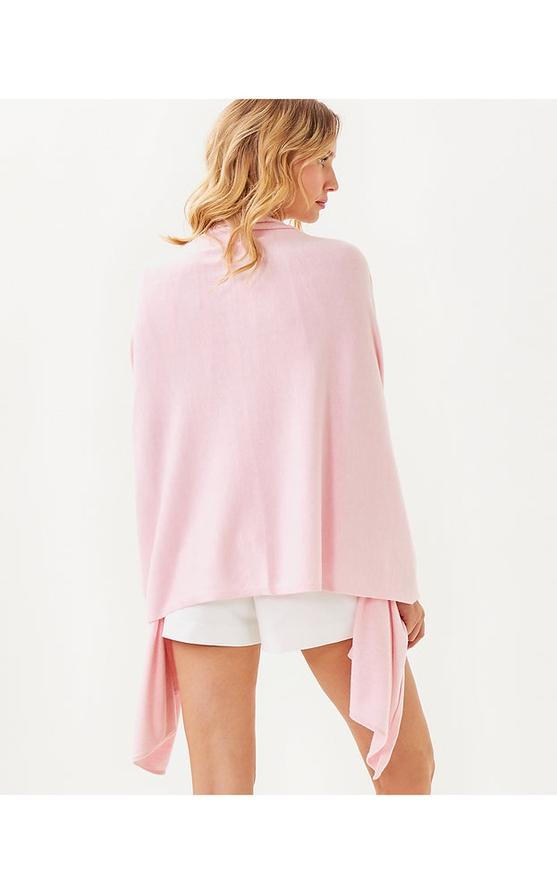 Lanelle Wrap - Heathered Pink Muse