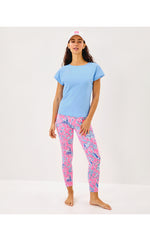 UPF 50+ Luxletic Glenna Active Tee - Jacaranda Blue