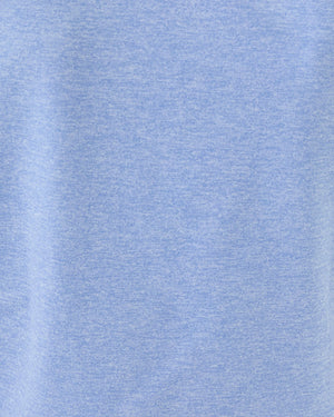 UPF 50+ Calabash Tank Top - Heathered Jacaranda Blue