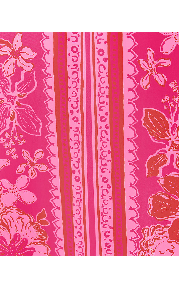 Zelena UPF 50+ Dress - Sun Shell Pink Big Party Engineered ChillyLilly
