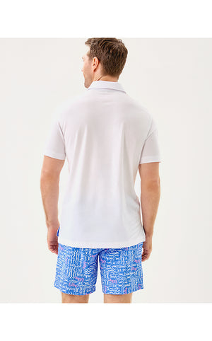 Men's Stuff Aarons Polo - Resort White