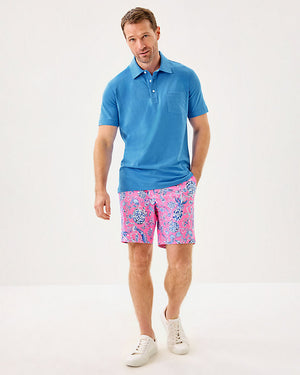 Men's Stuff Aarons Polo - Sunwashed Blue