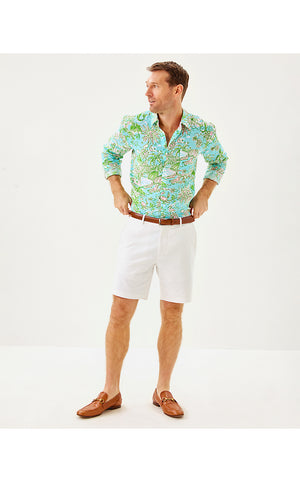 8" Men's Stuff Volk Stretch Short - Resort White