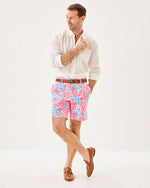 Men's Stuff 8" Volk Stretch Short - Resort White Lil Sun Sea Sand