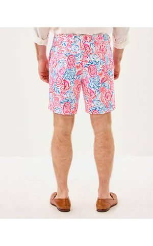 8" Men's Stuff Volk Stretch Short - Resort White Lil Sun Sea Sand